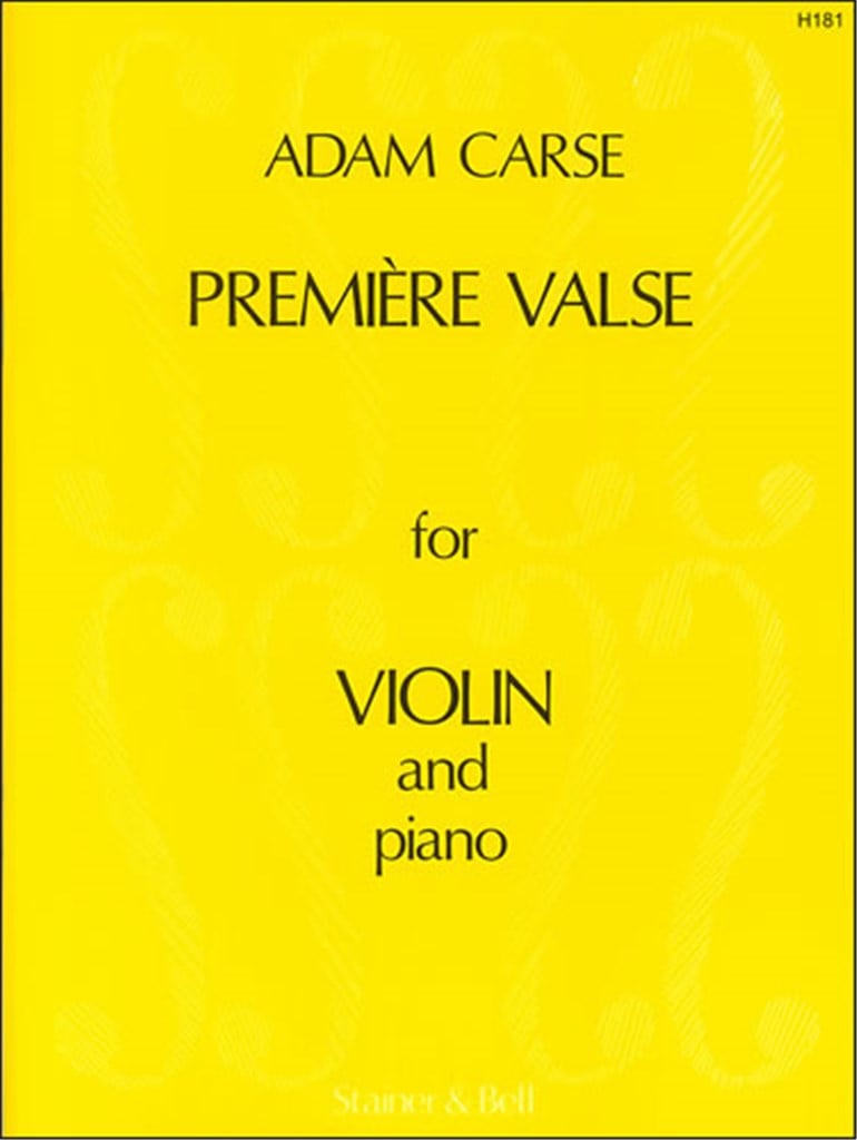 Première Valse For Violin and Piano